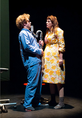 Th��tre: 1984 d'apr�s George Orwell, mise en sc�ne de Matthias Urban avec Vincent Fontannaz et Val�rie Liengme
