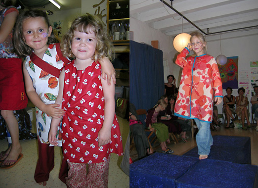 Cr�ation: D�fil� habits pour enfants