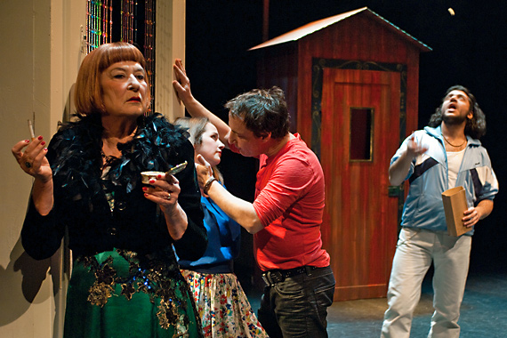 Th��tre: Liliom de Ferenc Moln�r, mise en sc�ne de Matthias Urban avec Jane Friedrich, Elodie Weber, Fran�ois Florey, Alain Borek