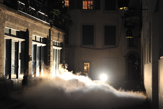Th��tre: La rue du temps perdu, mise en sc�ne de Anne-C�cile Moser, ambiance