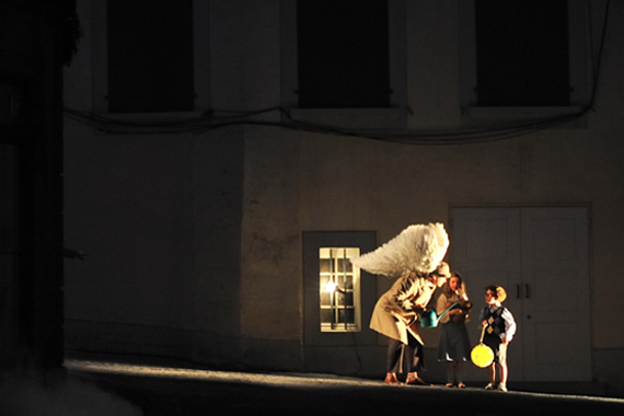 Th��tre: La rue du temps perdu, mise en sc�ne de Anne-C�cile Moser avec Lucie, Stanislas, Fred