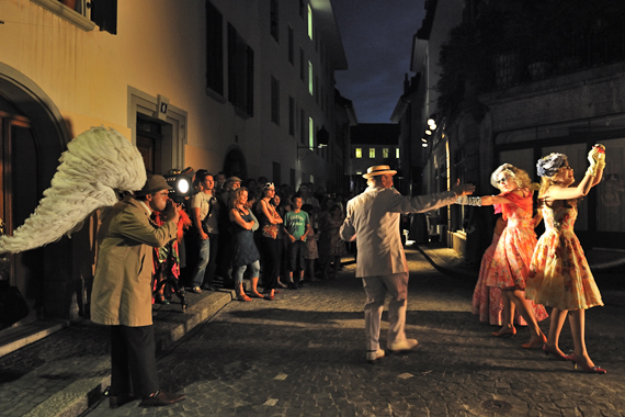 Th��tre: La rue du temps perdu, mise en sc�ne de Anne-C�cile Moser au Festival de la Cit� 2011