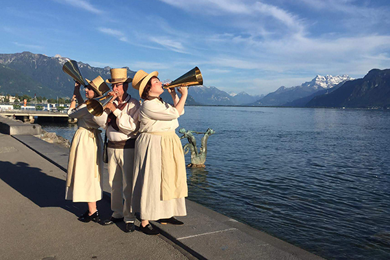 Les Marmousets, F�te des Vignerons, costumes Karine Dubois, photo de 24heures