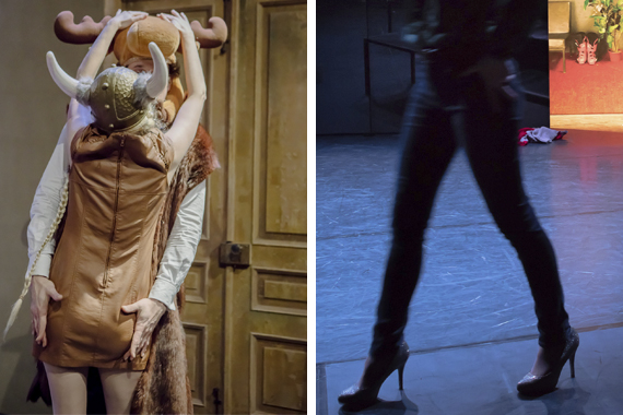 Th��tre: Perplexe, de Marius von Mayenburg, mise en sc�ne de Georges Grbic, costumes Karine Dubois, photo de Sylvain Chaboz