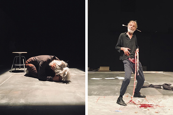 Th��tre: Tableau d'une ex�cution, de Howard Barker, mise en sc�ne de Vincent Bonillo, costumes Karine Dubois