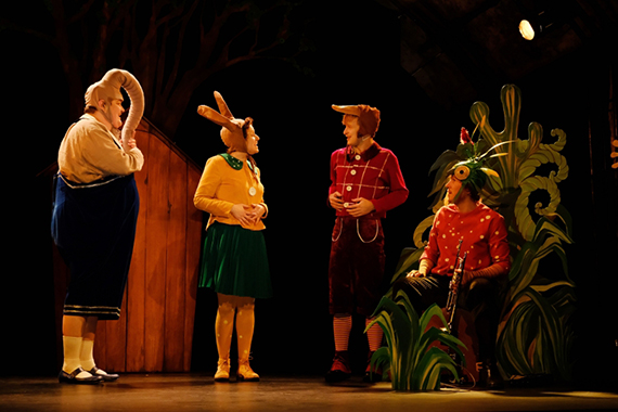 Th��tre: Tout b�tement, mise en sc�ne de Isabelle Renaut, de Jacques Roman, photo Philippe Pache
