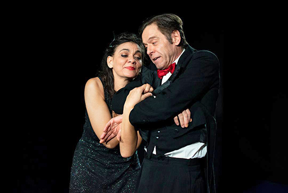 Th��tre: Les Diablogues, mise en sc�ne de Jo Boegli, costumes Karine Dubois, de Roland Dubillard